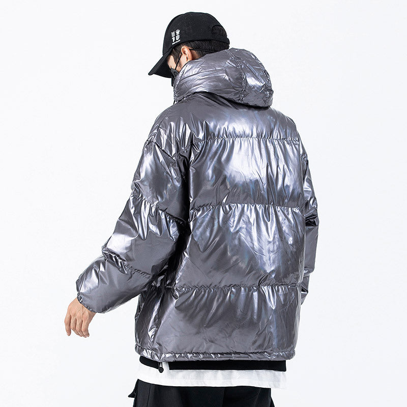 Dark Reflective Cargo Parkas Jackets Mens Hip Hop Streetwear Padded Jackets Harajuku Windbreaker Parka Coats Techwear - Bellarte Enchanté Dark Reflective Cargo Parkas Jackets Mens Hip Hop Streetwear Padded Jackets Harajuku Windbreaker Parka Coats Techwear